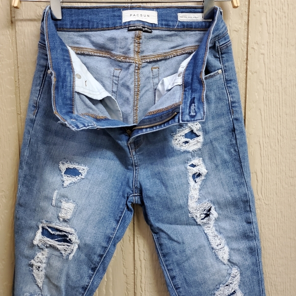 PacSun Power Super Stretch Distressed Jeggings - Picture 7 of 8